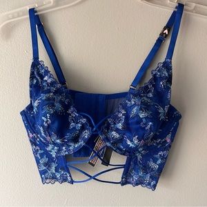 Victoria secret butterfly corset top